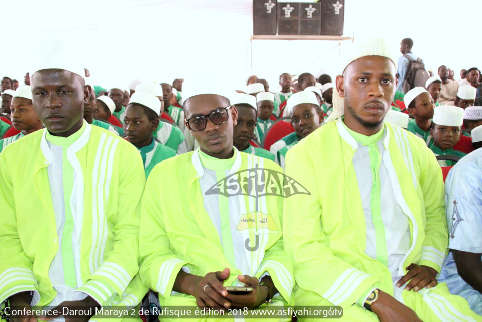 PHOTOS - RUFISQUE - Les images de la Conférence 2018 de l'institut Coranique Daaroul Maraya 2018, sous l'égide du Khalif Cheikh Mouhamadoul Lamine Diop