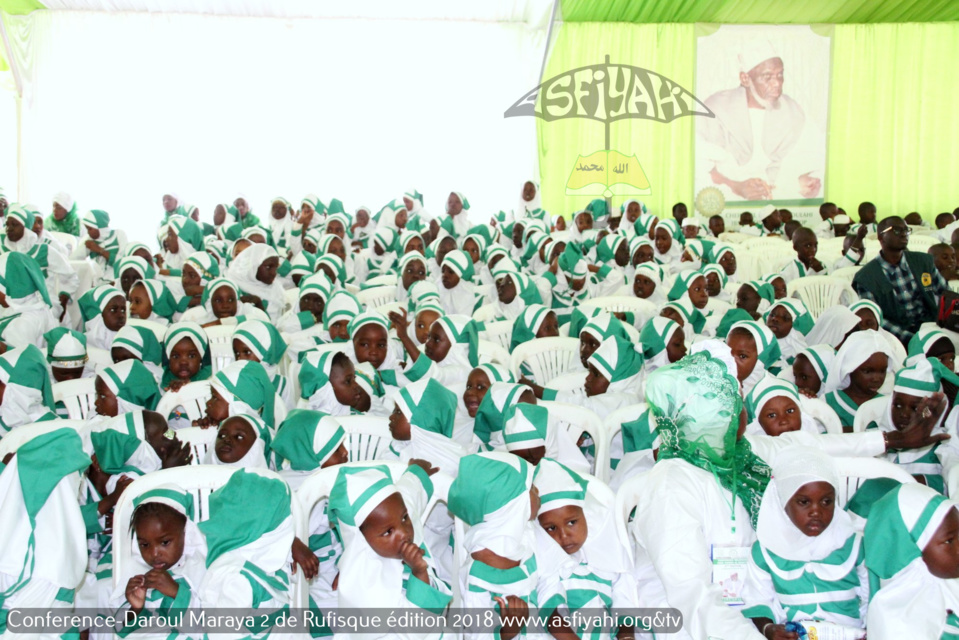 PHOTOS - RUFISQUE - Les images de la Conférence 2018 de l'institut Coranique Daaroul Maraya 2018, sous l'égide du Khalif Cheikh Mouhamadoul Lamine Diop