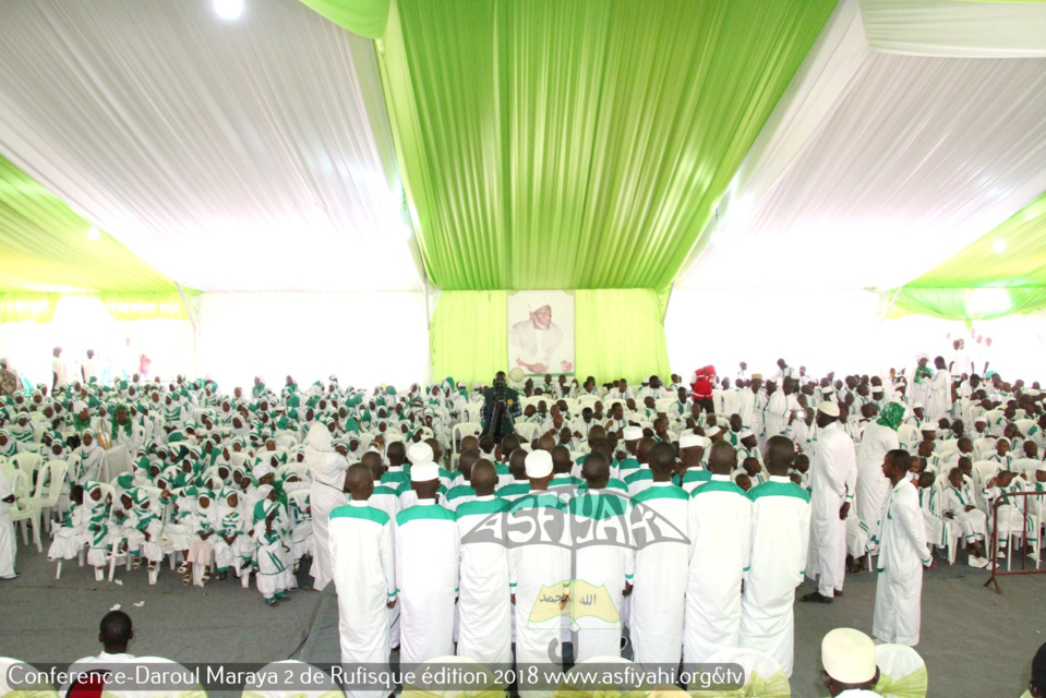 PHOTOS - RUFISQUE - Les images de la Conférence 2018 de l'institut Coranique Daaroul Maraya 2018, sous l'égide du Khalif Cheikh Mouhamadoul Lamine Diop
