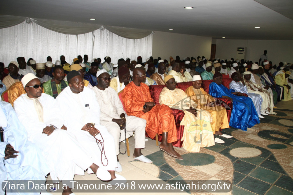 PHOTOS - TIVAOUANE - Les Images de la Ziarra Daara Ji du Dahiratoul Mountadibina de Serigne Mansour Sy Borom Daara Ji (rta)