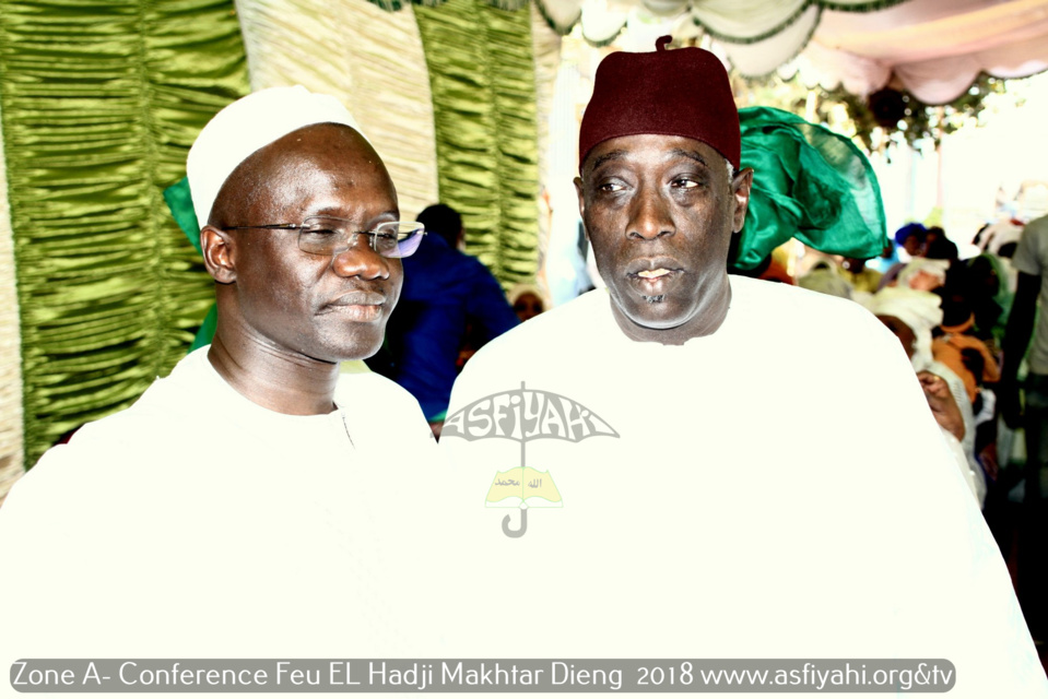 Zone A - Les Images de la Conférence de la famille de Feu Imam El Hadji Makhtar Dieng, édition 2018
