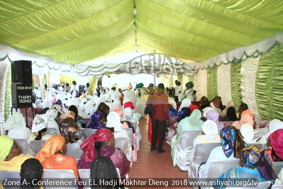 Zone A - Les Images de la Conférence de la famille de Feu Imam El Hadji Makhtar Dieng, édition 2018