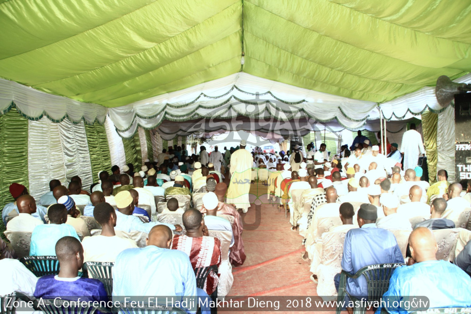 Zone A - Les Images de la Conférence de la famille de Feu Imam El Hadji Makhtar Dieng, édition 2018