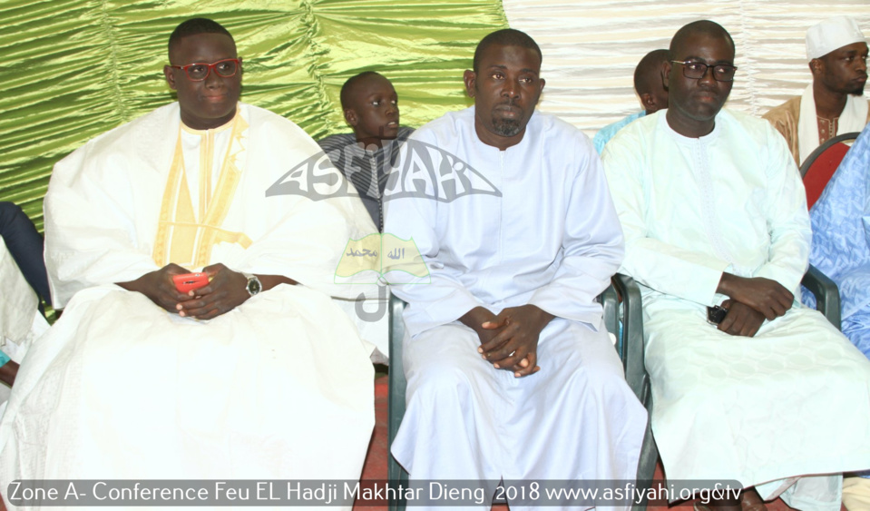 Zone A - Les Images de la Conférence de la famille de Feu Imam El Hadji Makhtar Dieng, édition 2018