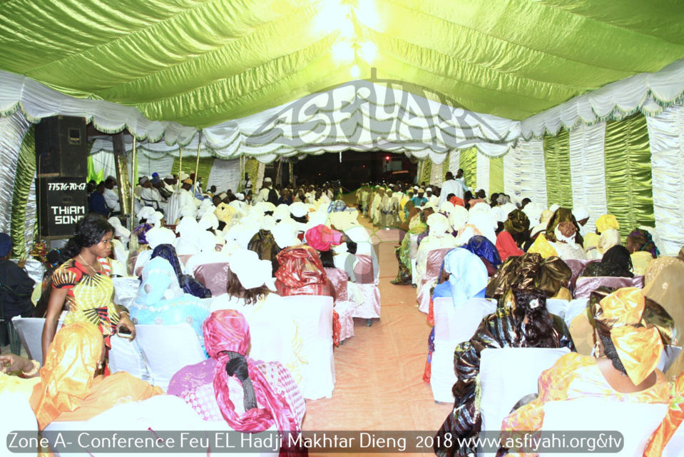 Zone A - Les Images de la Conférence de la famille de Feu Imam El Hadji Makhtar Dieng, édition 2018