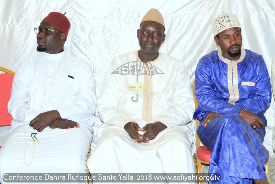 PHOTOS - RUFISQUE -  LES images de la Conférence du Dahira Wahtassimouna (..) Samedi 24 Mars 2018 à Rufisque Sante Yalla
