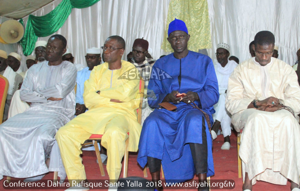 PHOTOS - RUFISQUE -  LES images de la Conférence du Dahira Wahtassimouna (..) Samedi 24 Mars 2018 à Rufisque Sante Yalla