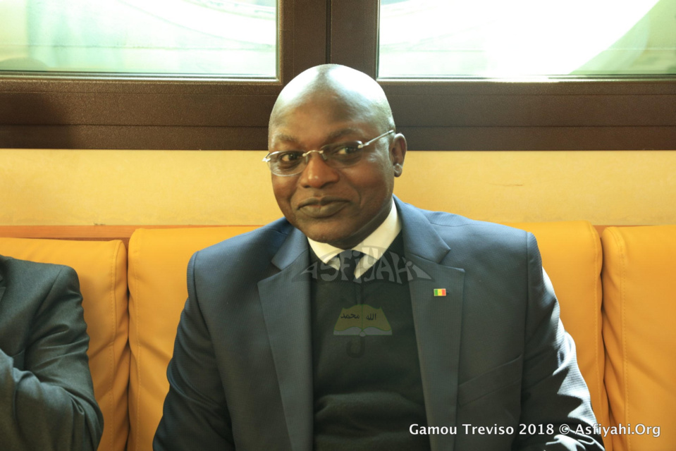 PHOTOS - GAMOU TREVISO 2018 - La délégation Gouvernementale conduite par le ministre Oumar Gueye reçue par Serigne Mansour SY Djamil et la Dahira Mouhtasimine
