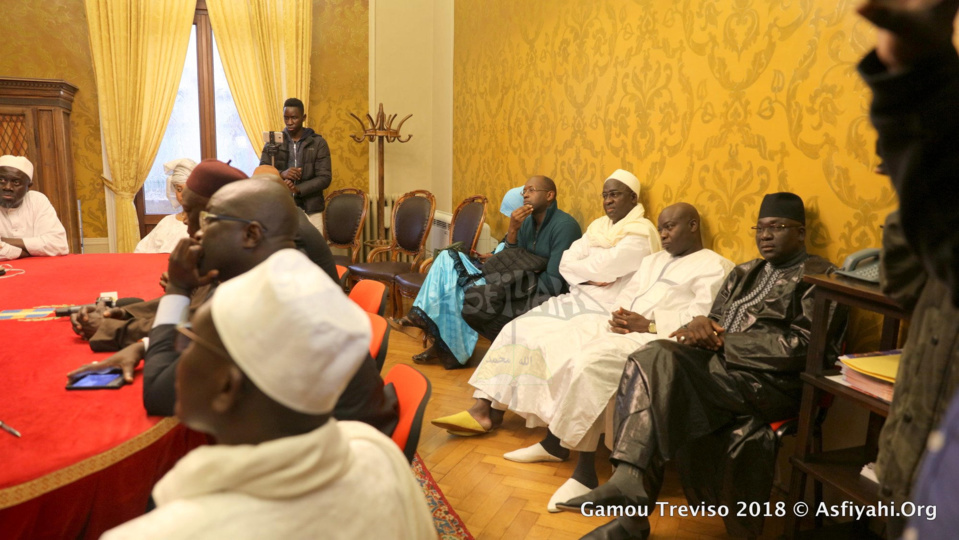 PHOTOS - GAMOU TREVISO 2018 - Les délégations officielles rencontrent le maire de la ville de Conegliano