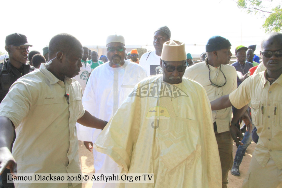 PHOTOS - GAMOU DIACKSAO 2018 - Les Images de la Cérémonie officielle, présidée par Serigne Mbaye Sy Mansour, Khalif General des Tidianes, ce Samedi 21 Avril 2018  