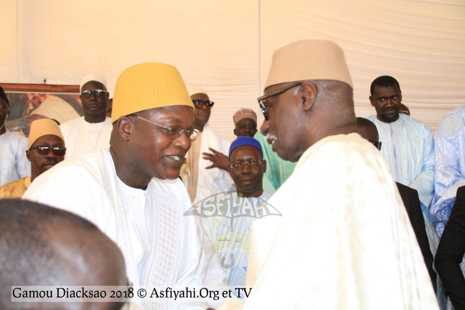 PHOTOS - GAMOU DIACKSAO 2018 - Les Images de la Cérémonie officielle, présidée par Serigne Mbaye Sy Mansour, Khalif General des Tidianes, ce Samedi 21 Avril 2018  