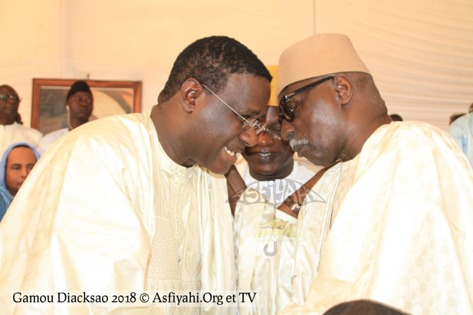 PHOTOS - GAMOU DIACKSAO 2018 - Les Images de la Cérémonie officielle, présidée par Serigne Mbaye Sy Mansour, Khalif General des Tidianes, ce Samedi 21 Avril 2018  