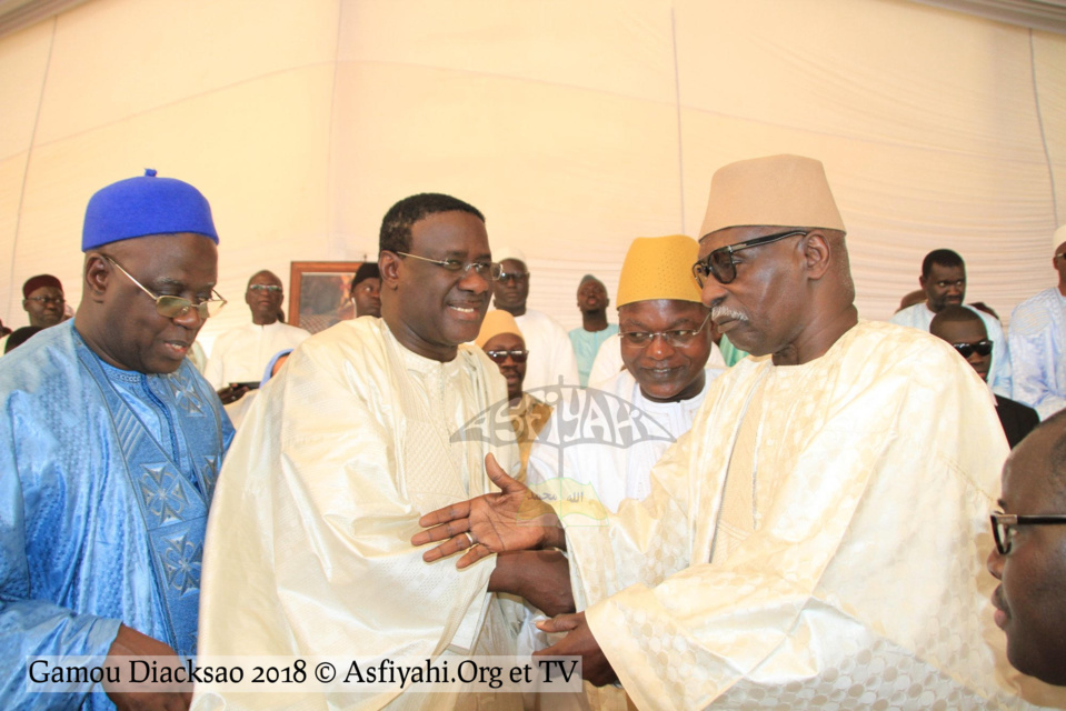 PHOTOS - GAMOU DIACKSAO 2018 - Les Images de la Cérémonie officielle, présidée par Serigne Mbaye Sy Mansour, Khalif General des Tidianes, ce Samedi 21 Avril 2018  