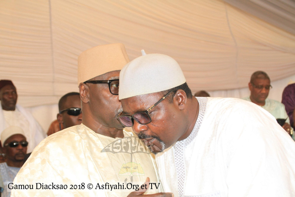 PHOTOS - GAMOU DIACKSAO 2018 - Les Images de la Cérémonie officielle, présidée par Serigne Mbaye Sy Mansour, Khalif General des Tidianes, ce Samedi 21 Avril 2018  