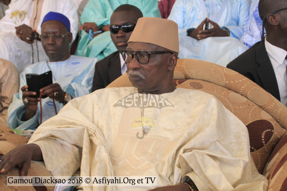 PHOTOS - GAMOU DIACKSAO 2018 - Les Images de la Cérémonie officielle, présidée par Serigne Mbaye Sy Mansour, Khalif General des Tidianes, ce Samedi 21 Avril 2018  
