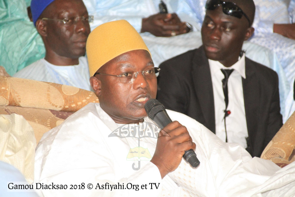 PHOTOS - GAMOU DIACKSAO 2018 - Les Images de la Cérémonie officielle, présidée par Serigne Mbaye Sy Mansour, Khalif General des Tidianes, ce Samedi 21 Avril 2018  