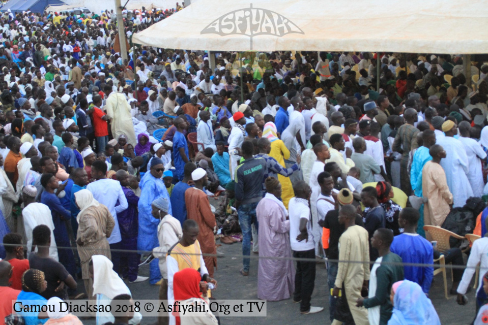 PHOTOS - GAMOU DIACKSAO 2018 - Les Images de la Cérémonie officielle, présidée par Serigne Mbaye Sy Mansour, Khalif General des Tidianes, ce Samedi 21 Avril 2018  