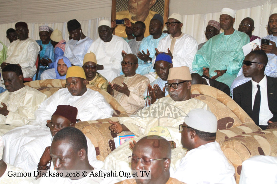 PHOTOS - GAMOU DIACKSAO 2018 - Les Images de la Cérémonie officielle, présidée par Serigne Mbaye Sy Mansour, Khalif General des Tidianes, ce Samedi 21 Avril 2018  