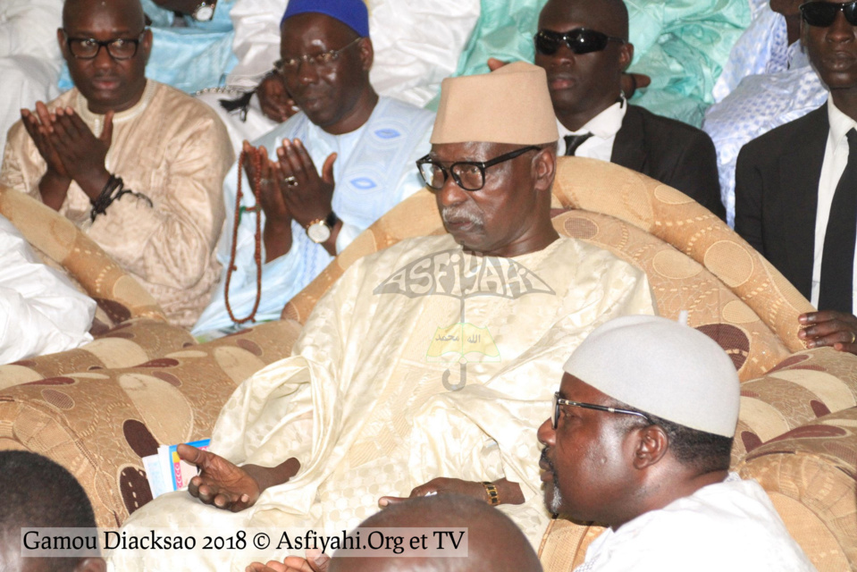 PHOTOS - GAMOU DIACKSAO 2018 - Les Images de la Cérémonie officielle, présidée par Serigne Mbaye Sy Mansour, Khalif General des Tidianes, ce Samedi 21 Avril 2018  