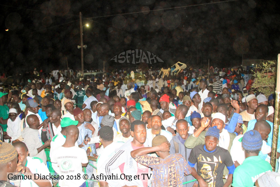 PHOTOS - GAMOU DIACKSAO 2018 - Les Images de la nuit du Gamou animé par Serigne Mbaye Sy Abdou