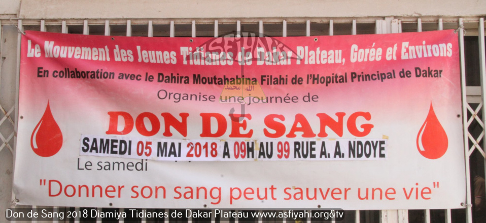PHOTOS - Les images du Don de Sang de la Jeunesse Tidiane de Dakar Plateau à la Résidence Serigne Babacar Sy