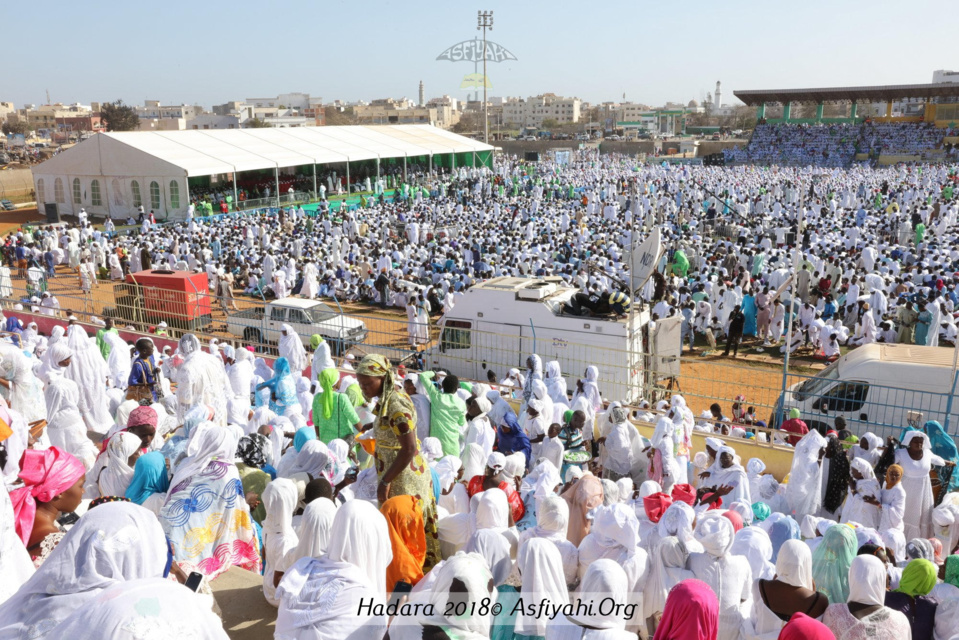 PHOTOS - STADE AMADOU BARRY - Les Images de la Hadratoul Jumma 2018 organisée par Abnâ'u Hadrati Tijaniyati, présidée par Serigne Pape Malick SY