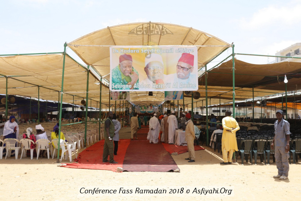 PHOTOS - RAMADAN 2018 - Les Images de la Conférence Hadara Seydi Djamil 2018, presidée par Serigne Mbaye Sy Mansour, Serigne Pape Malick SY et Serigne Mbaye Sy Abdou