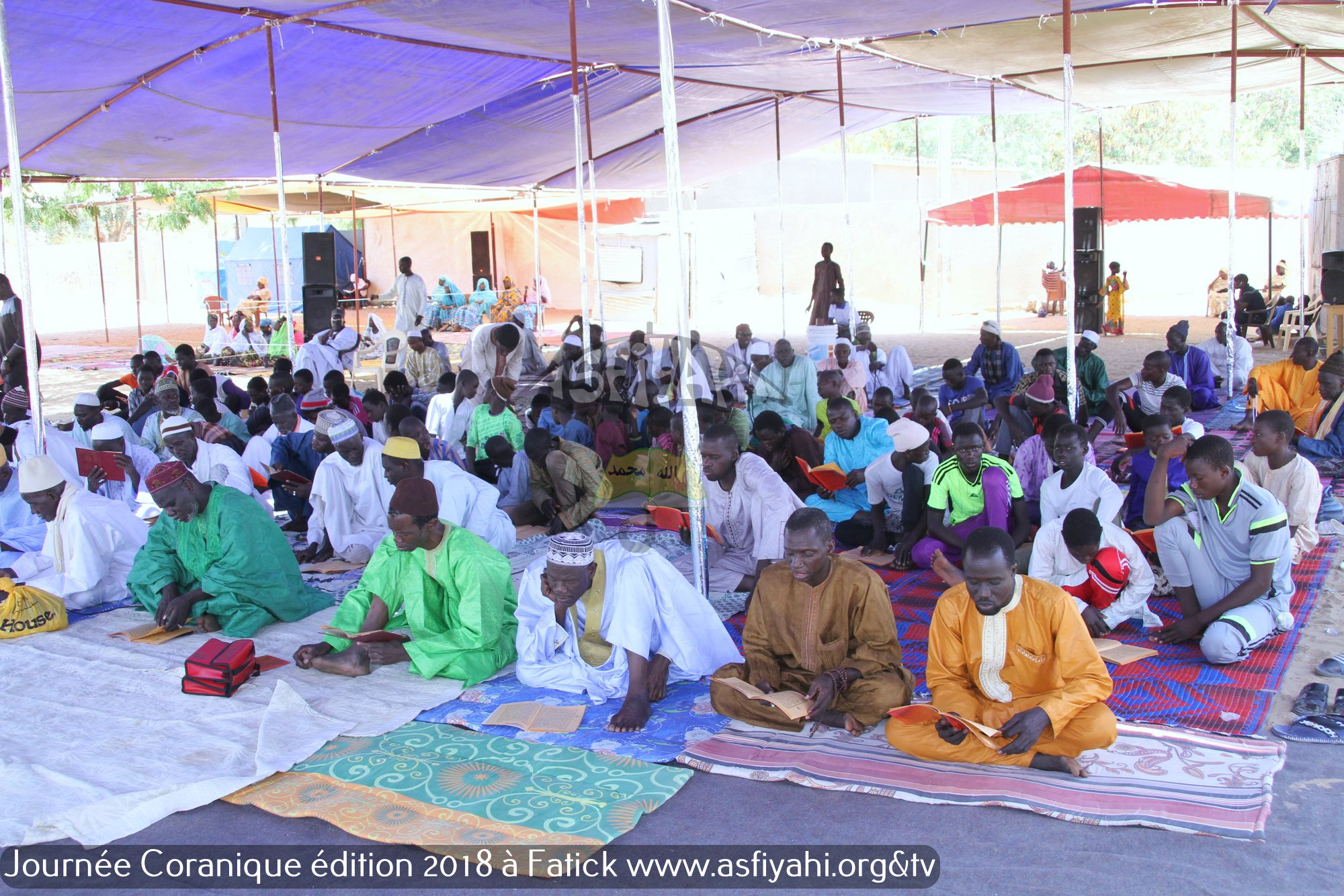 PHOTOS - FATICK - Les Images de la Journée Coranique de l'Amicale des Disciples et Sympathisants de Serigne Mouhamadou Mbengue au quartier NDIOUK à Fatick