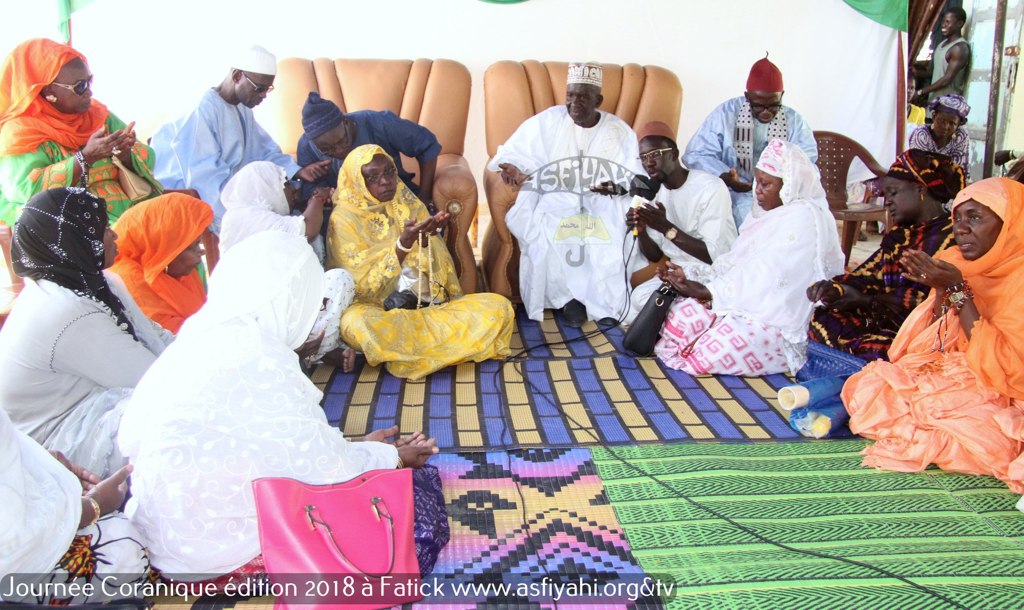PHOTOS - FATICK - Les Images de la Journée Coranique de l'Amicale des Disciples et Sympathisants de Serigne Mouhamadou Mbengue au quartier NDIOUK à Fatick