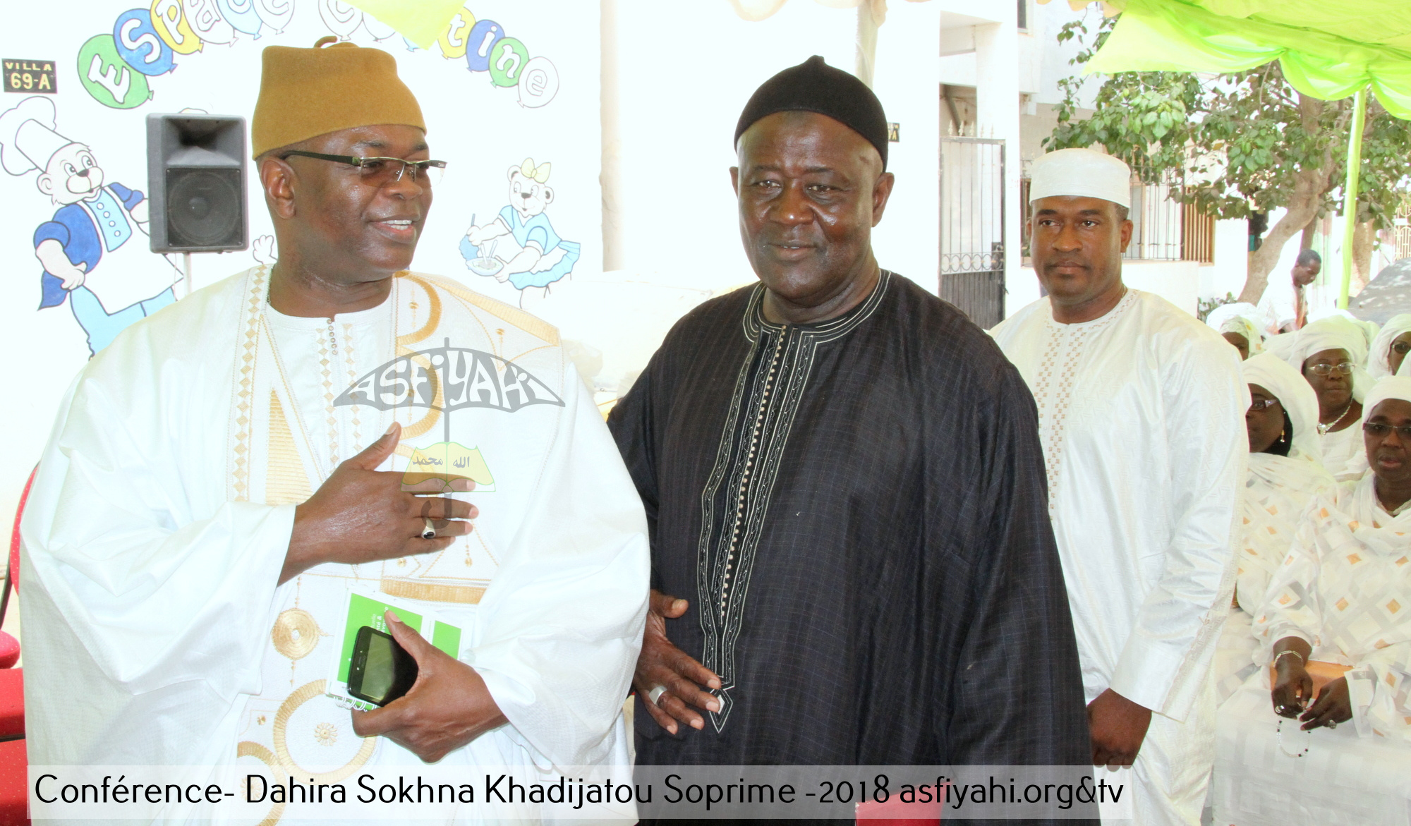 PHOTOS - CITE SOPRIM - Les Images de la Conférence de l'association Sopé Seydatouna khadija, Mère des Croyants , dirigée par Adja Ouly Niang