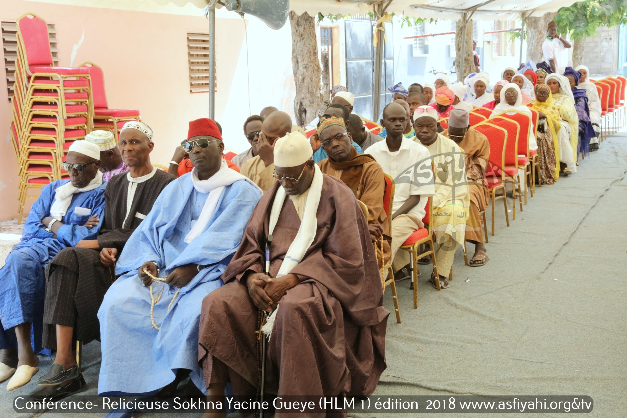PHOTOS - HLM - Conférence Religieuse organisée par Sokhna Yacine Gueye animée par Oustaz Cheikh Tidiane Biteye 
