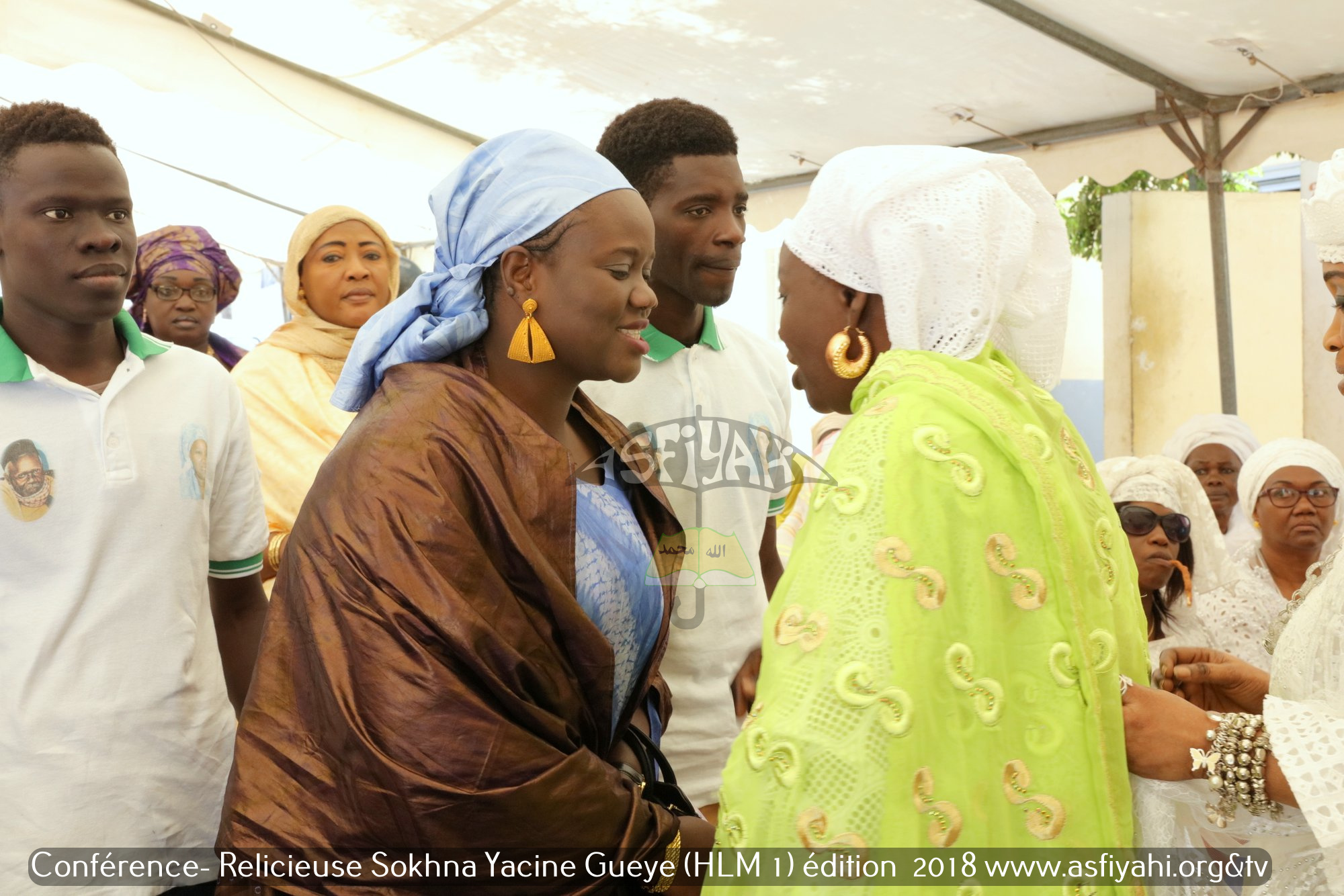 PHOTOS - HLM - Conférence Religieuse organisée par Sokhna Yacine Gueye animée par Oustaz Cheikh Tidiane Biteye 