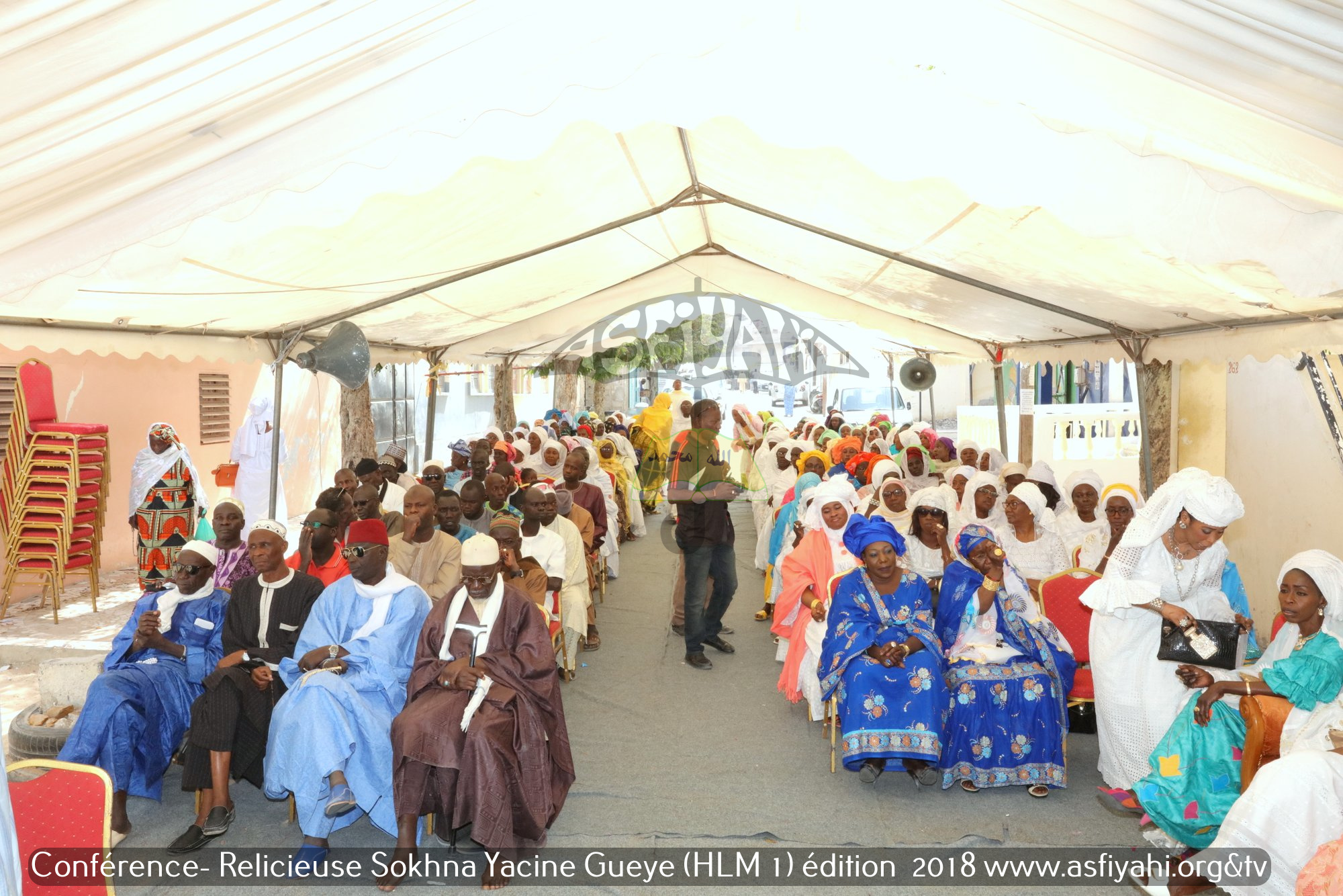 PHOTOS - HLM - Conférence Religieuse organisée par Sokhna Yacine Gueye animée par Oustaz Cheikh Tidiane Biteye 