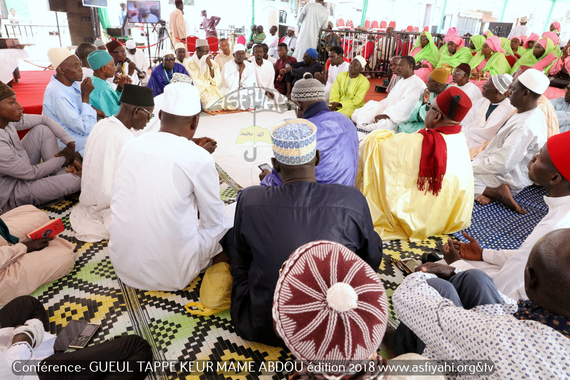 PHOTOS - Les images de la Conférence du Dahira MOUHSININA WAL MOUHSINATY, Samedi 26 Mai 2018 à la Geule-Tapée chez El hadj Abdoul Aziz Sy Dabakh