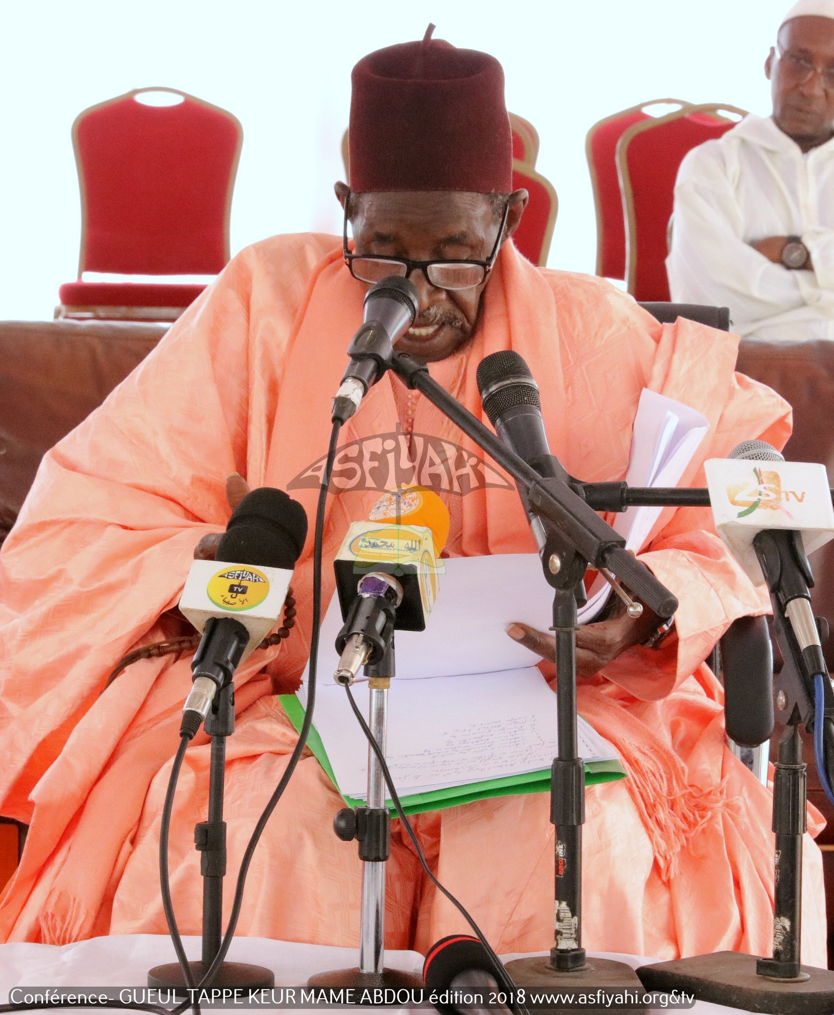 PHOTOS - Les images de la Conférence du Dahira MOUHSININA WAL MOUHSINATY, Samedi 26 Mai 2018 à la Geule-Tapée chez El hadj Abdoul Aziz Sy Dabakh