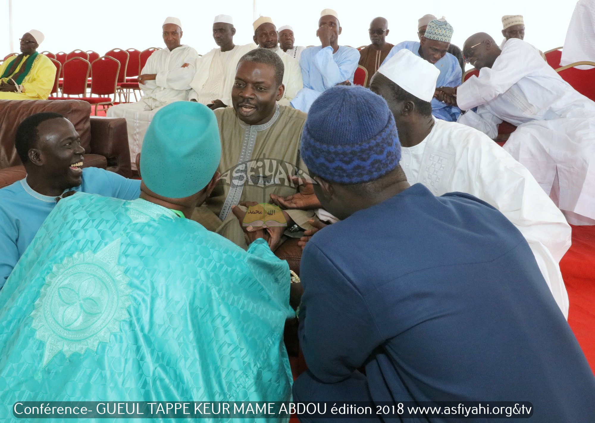 PHOTOS - Les images de la Conférence du Dahira MOUHSININA WAL MOUHSINATY, Samedi 26 Mai 2018 à la Geule-Tapée chez El hadj Abdoul Aziz Sy Dabakh