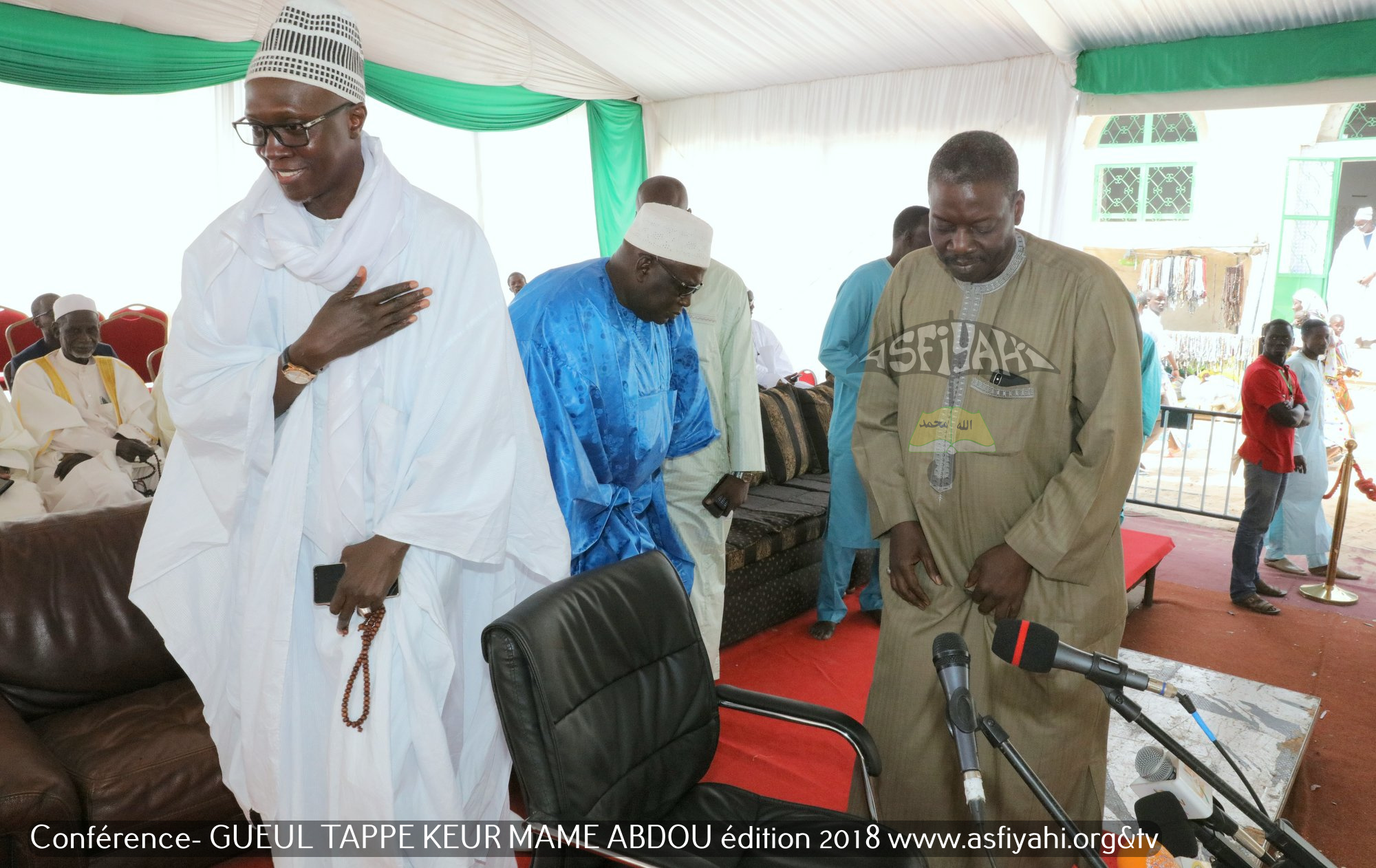 PHOTOS - Les images de la Conférence du Dahira MOUHSININA WAL MOUHSINATY, Samedi 26 Mai 2018 à la Geule-Tapée chez El hadj Abdoul Aziz Sy Dabakh