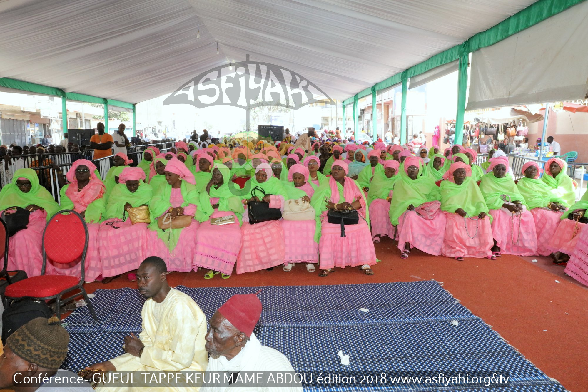 PHOTOS - Les images de la Conférence du Dahira MOUHSININA WAL MOUHSINATY, Samedi 26 Mai 2018 à la Geule-Tapée chez El hadj Abdoul Aziz Sy Dabakh