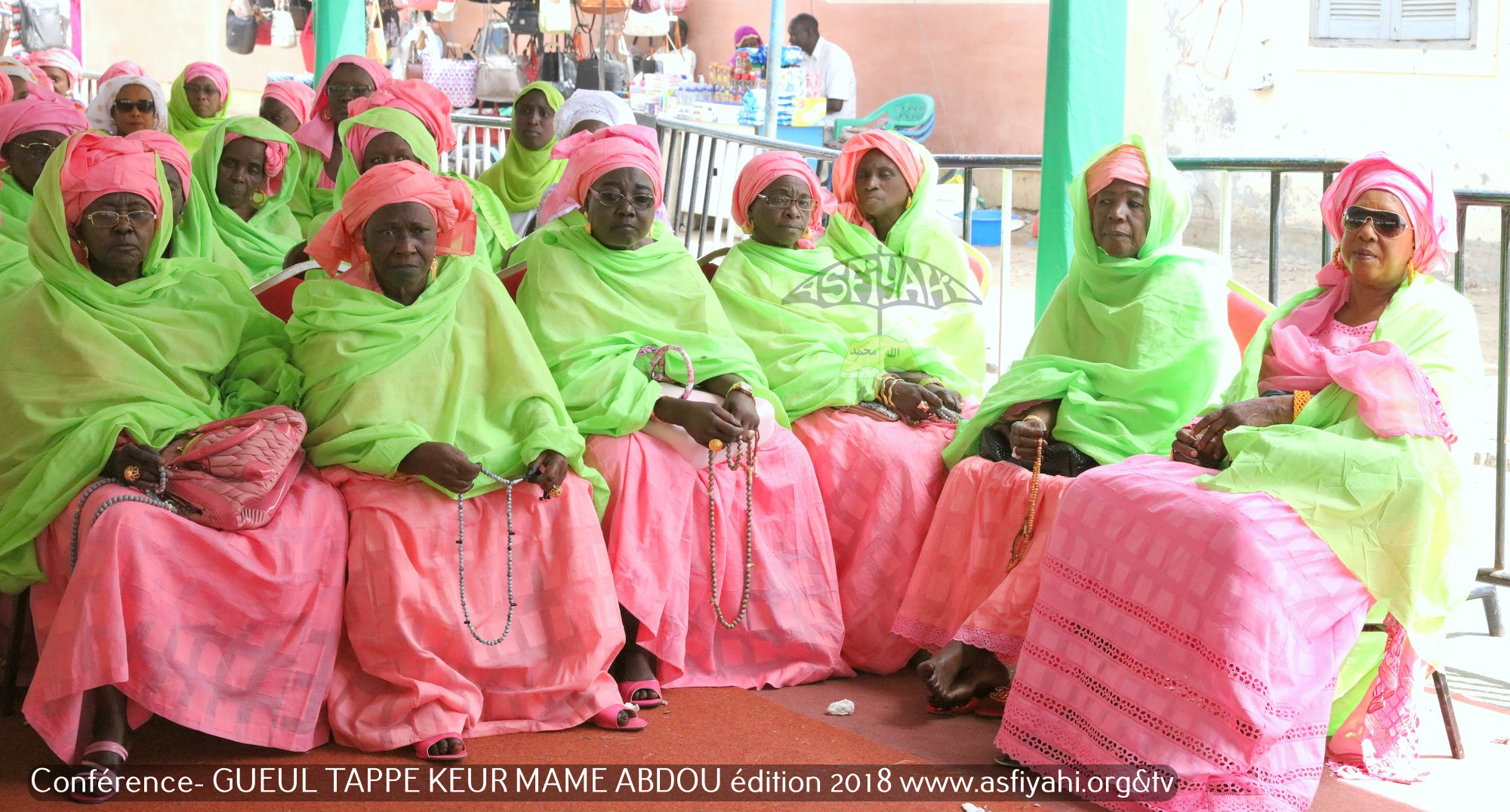 PHOTOS - Les images de la Conférence du Dahira MOUHSININA WAL MOUHSINATY, Samedi 26 Mai 2018 à la Geule-Tapée chez El hadj Abdoul Aziz Sy Dabakh