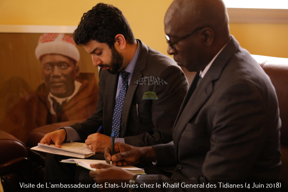 VIDEO - REPORTAGE - L'exception Sénégalaise, dialogue entre les religions et confréries, lutte contre le Terrorisme: L'ambassadeur des USA et Serigne Mbaye Sy Mansour délivrent un message de Paix Universel 