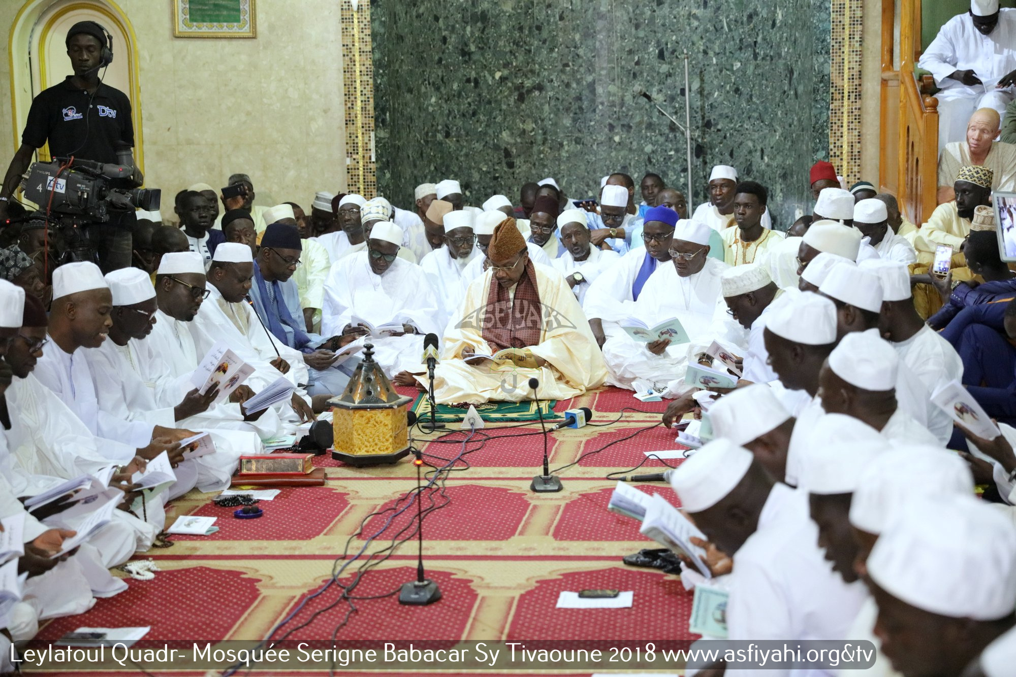 PHOTOS - TIVAOUANE - les Images de la Leylatoul Qadr 2018 à la Mosquée Serigne Babacar Sy sous la presidence de Serigne Pape Malick Sy