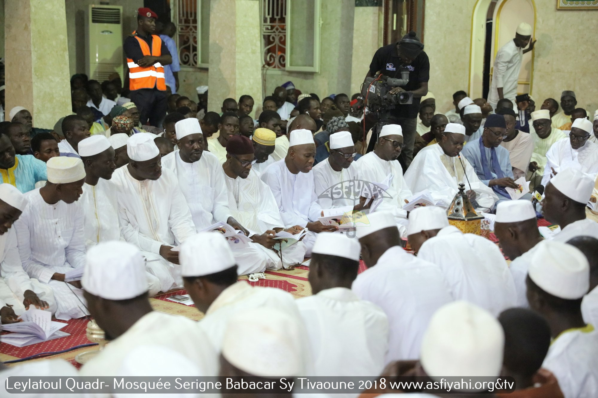 PHOTOS - TIVAOUANE - les Images de la Leylatoul Qadr 2018 à la Mosquée Serigne Babacar Sy sous la presidence de Serigne Pape Malick Sy