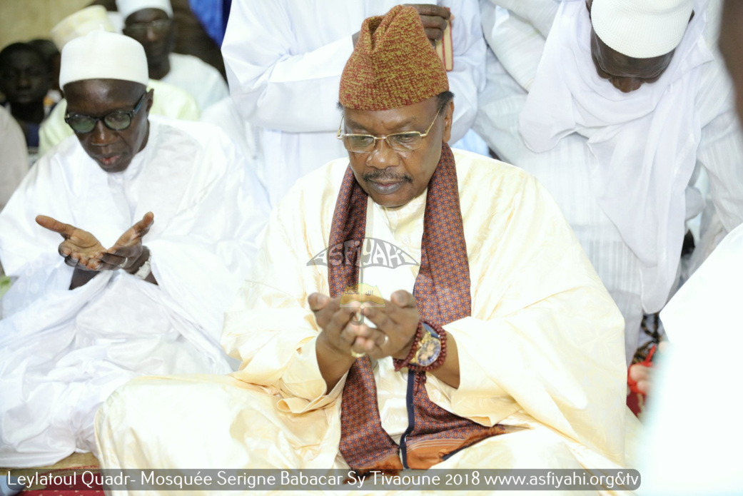 PHOTOS - TIVAOUANE - les Images de la Leylatoul Qadr 2018 à la Mosquée Serigne Babacar Sy sous la presidence de Serigne Pape Malick Sy
