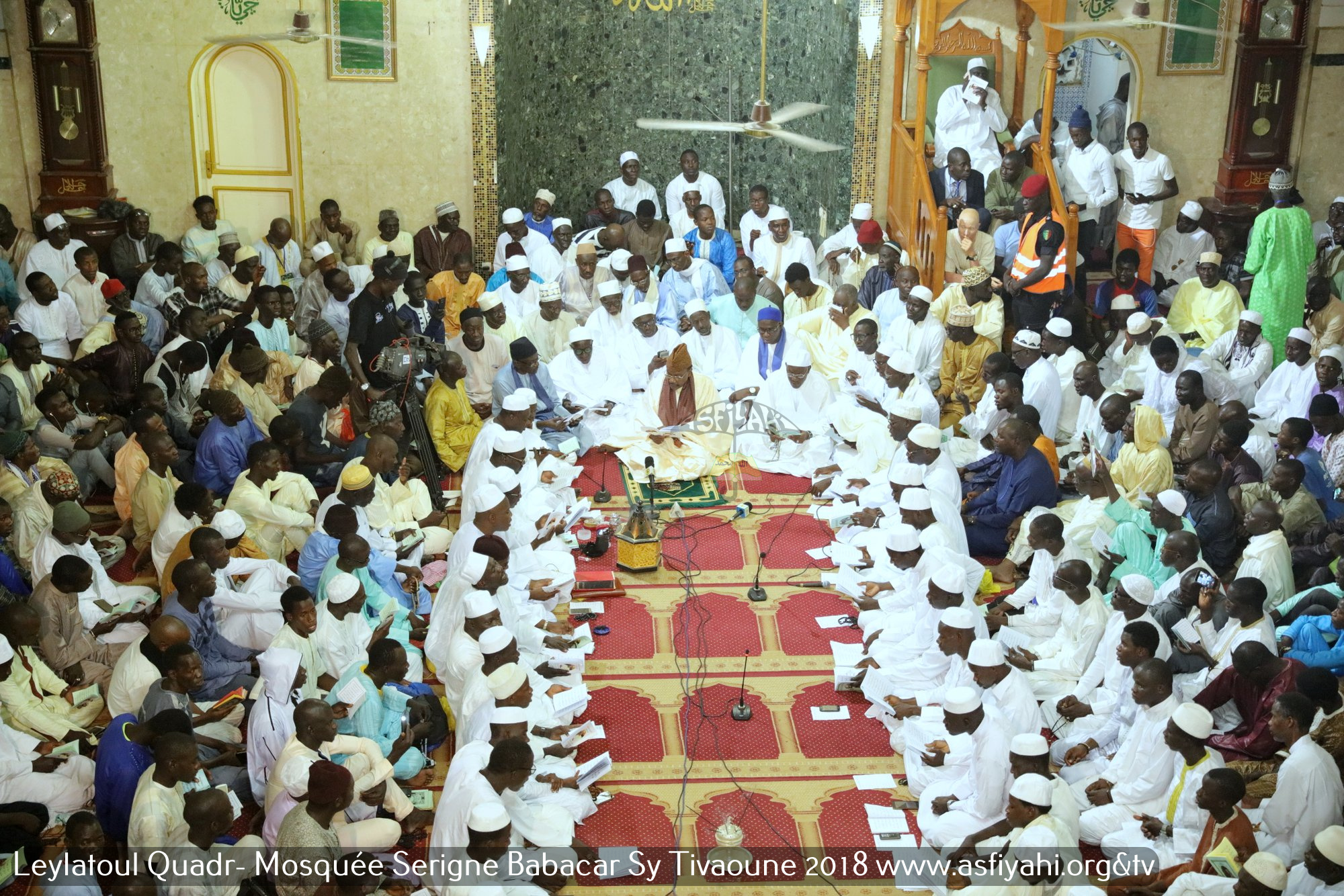 PHOTOS - TIVAOUANE - les Images de la Leylatoul Qadr 2018 à la Mosquée Serigne Babacar Sy sous la presidence de Serigne Pape Malick Sy