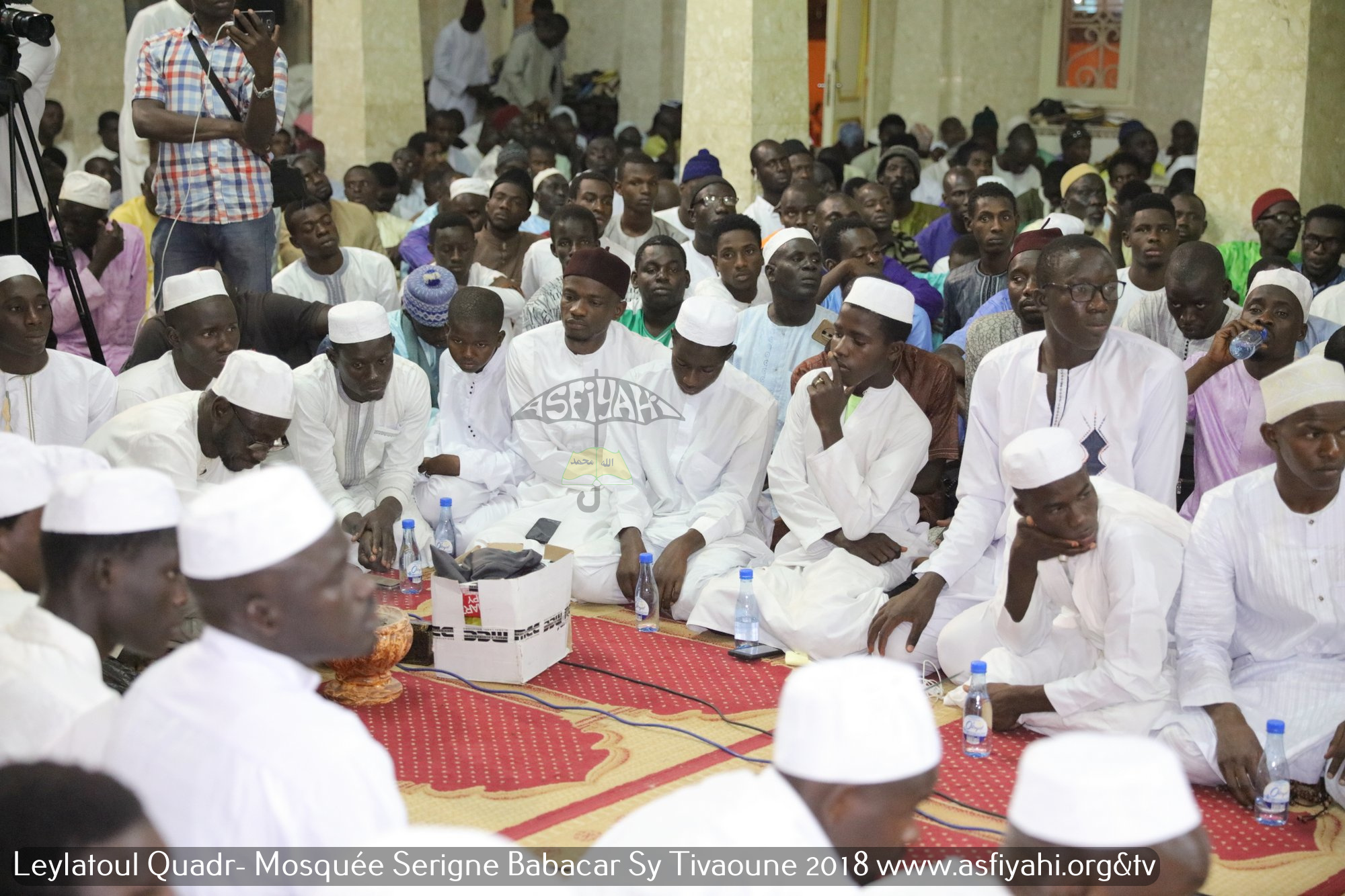 PHOTOS - TIVAOUANE - les Images de la Leylatoul Qadr 2018 à la Mosquée Serigne Babacar Sy sous la presidence de Serigne Pape Malick Sy