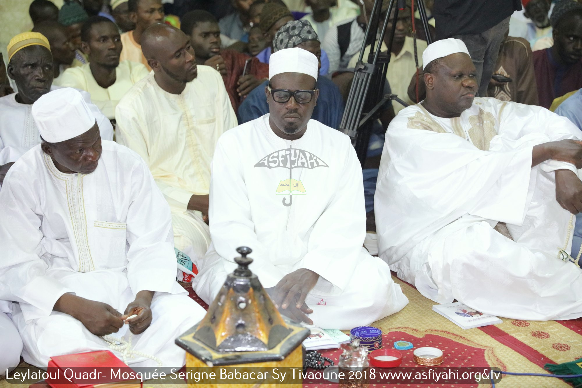 PHOTOS - TIVAOUANE - les Images de la Leylatoul Qadr 2018 à la Mosquée Serigne Babacar Sy sous la presidence de Serigne Pape Malick Sy