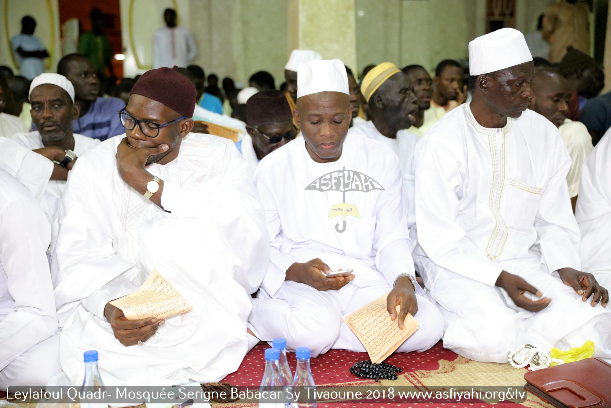PHOTOS - TIVAOUANE - les Images de la Leylatoul Qadr 2018 à la Mosquée Serigne Babacar Sy sous la presidence de Serigne Pape Malick Sy