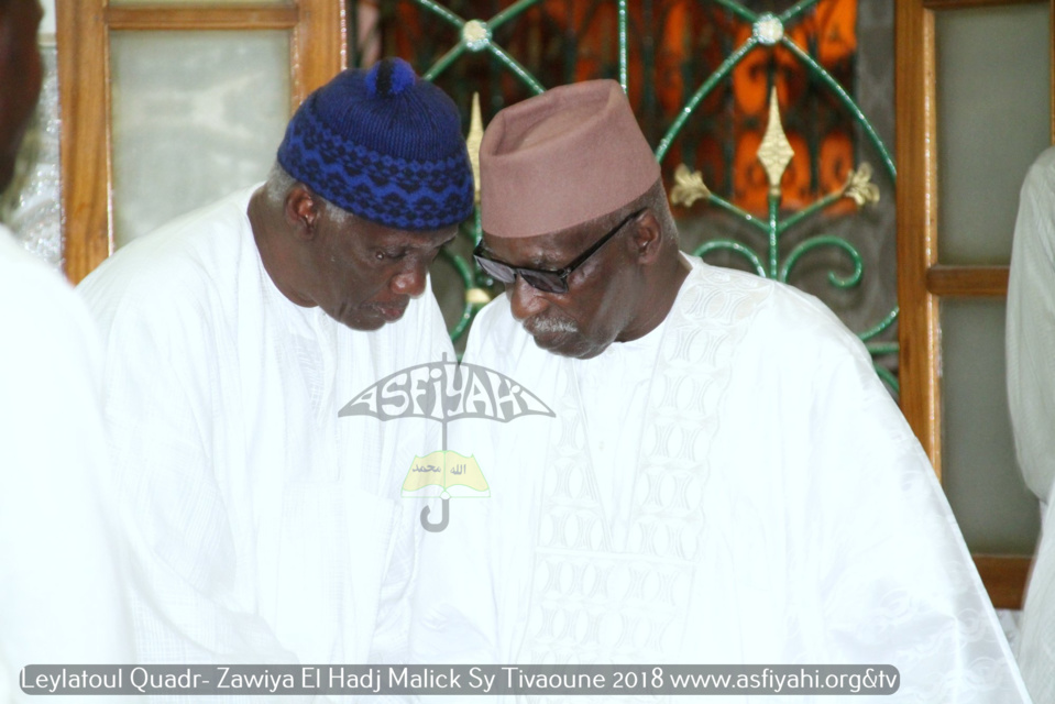 PHOTOS - TIVAOUANE - les Images de la Leylatoul Qadr 2018 à la Zawiya El Hadj Malick SY sous la presidence de Serigne Babacar Sy Mansour, Khalif General des Tidianes 