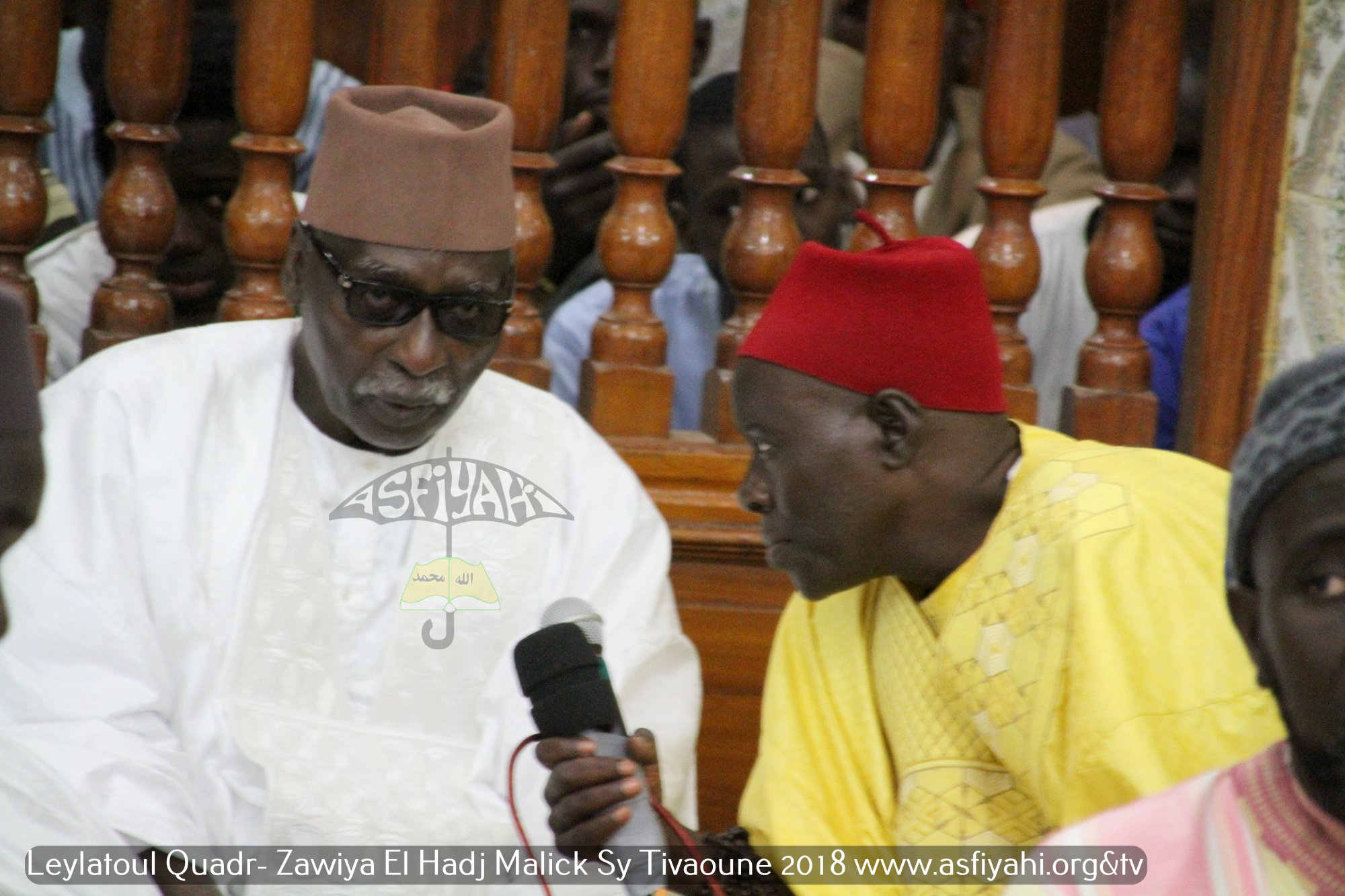 PHOTOS - TIVAOUANE - les Images de la Leylatoul Qadr 2018 à la Zawiya El Hadj Malick SY sous la presidence de Serigne Babacar Sy Mansour, Khalif General des Tidianes 