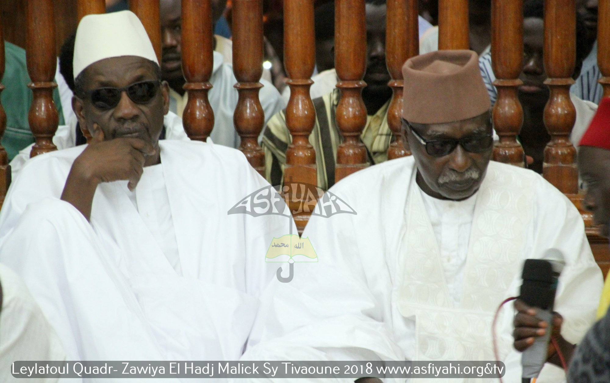 PHOTOS - TIVAOUANE - les Images de la Leylatoul Qadr 2018 à la Zawiya El Hadj Malick SY sous la presidence de Serigne Babacar Sy Mansour, Khalif General des Tidianes 